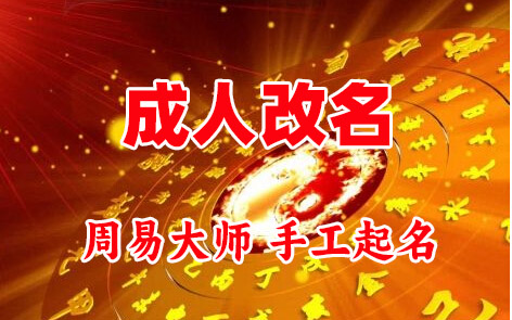禹会成人改名-找大师一对一改名先分析后改名